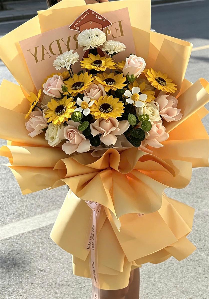 Bó Golden Sunflower
